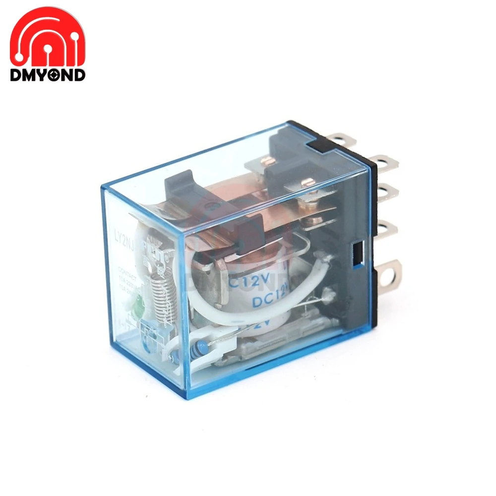 LY2NJ реле HH62P HHC68A 2Z электронное Микро Мини электромагнитное 10A 8PIN катушка DPDT DC12V