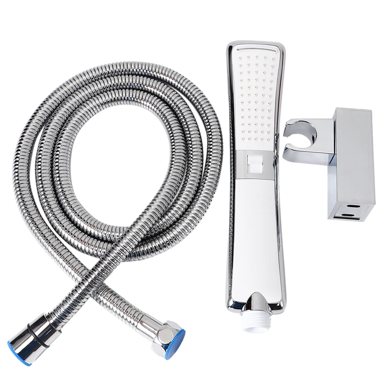 JFBL Hot Waterfall 2 Function Hand Held Shower Head High Pressure Rain Sprayer Set Water Saving | Обустройство дома