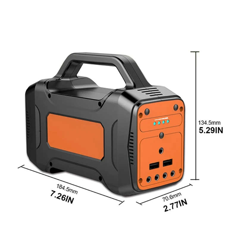 

UK/EU/AU/JP/CN Plug Portable Explorer Handheld Power Station Solar Generator for Outdoor Travel Emergency Power Bank Dropship