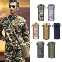 camping sports water bottle pouch reticulate outdoor travel kettle bag army gear bags military tactical military molle pouch