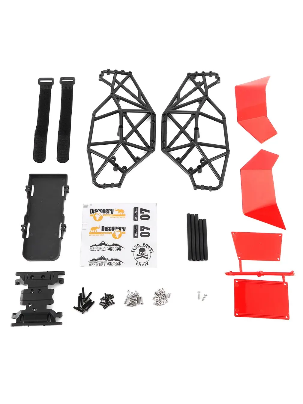 

Nylon Rock Buggy Roll Cage Body Shell Chassis For Axial SCX10 90046 AXI03004 AXI03009 DIY Parts