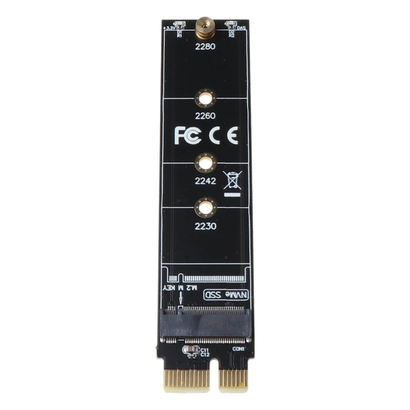 NVME адаптер карта M.2 PCI E3.0 1x высокоскоростной удлинитель M Кнопка NGFF конвертер
