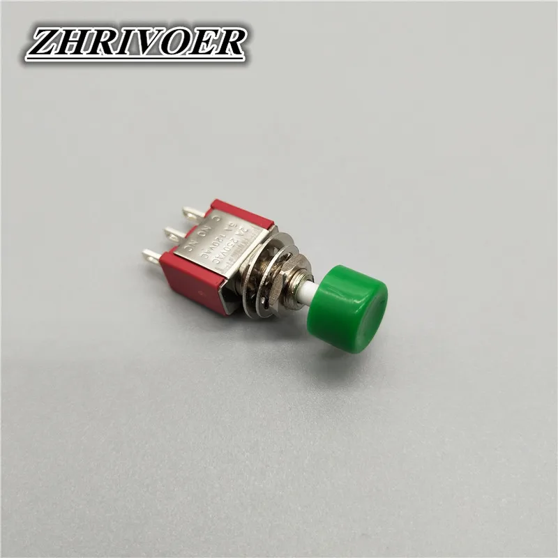 5 шт. DS-612 3Pin C-NO-NC 6 мм Мини Мгновенный самозапуска пуш-ап мини Пластик