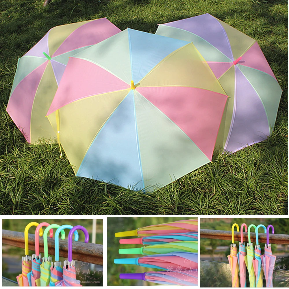 Дождевой Зонт с ветрозащитной ручкой Длинные большие зонты для защиты от дождя и
