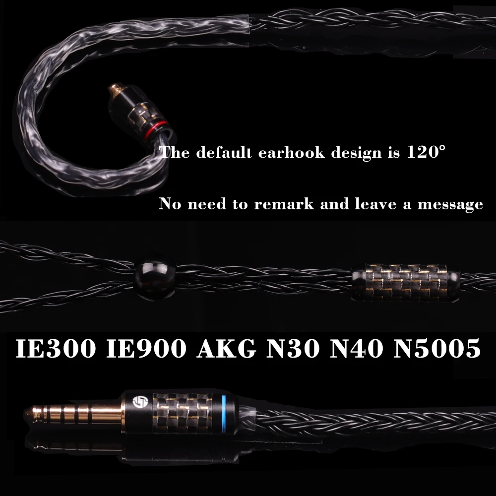 Кабель для наушников yatnarn SE846 mmcx 16 ядер OFC SENNHEISER IE300 IE900 AKG N30 N40 N5005 2 5 4 мм |