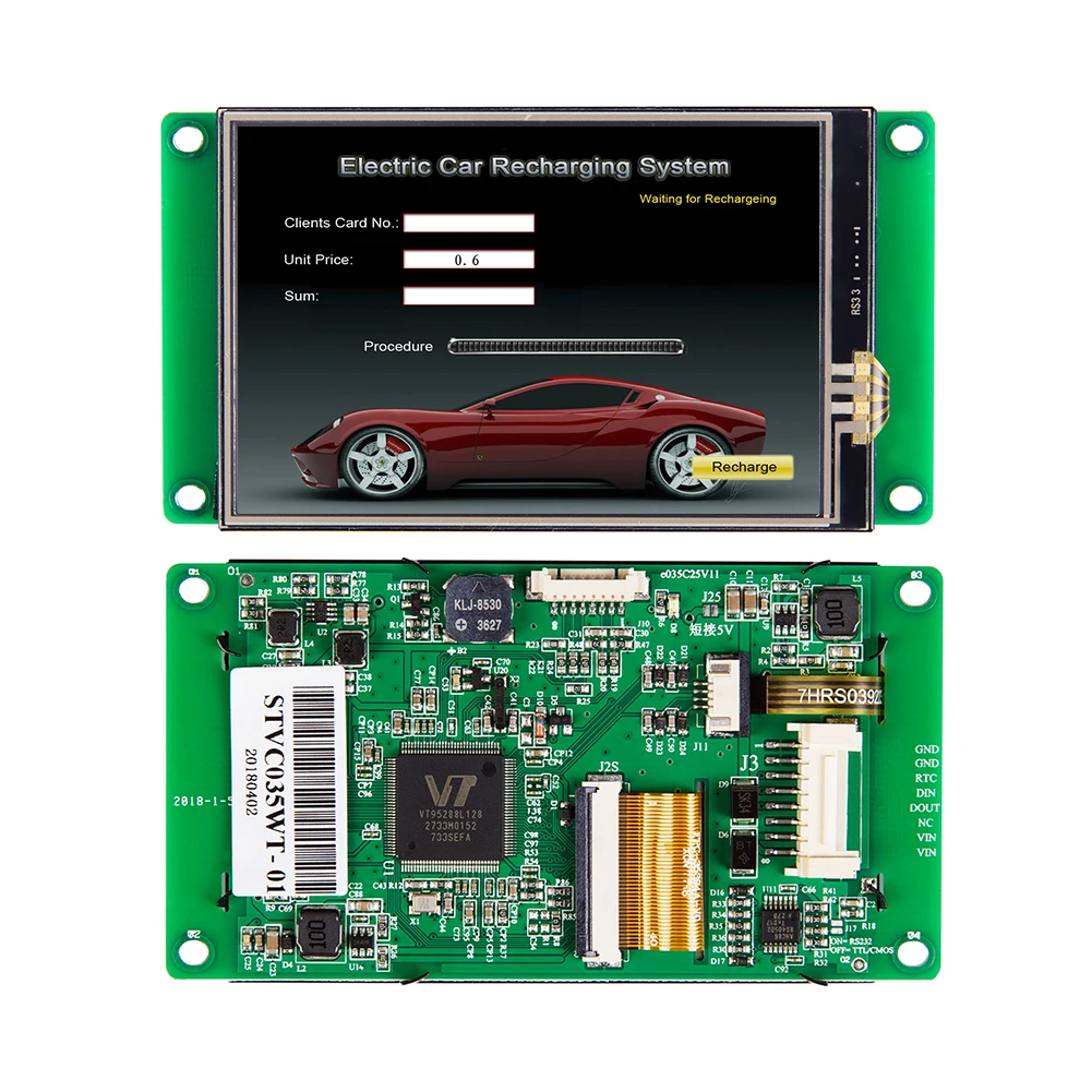 

HMI Intelligent TFT LCD Sunlight Readable Stone Brand with Control Panel