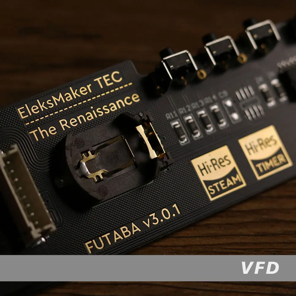 Креативные настольные часы VFD с экраном сделай сам цифровые Ретро электронные