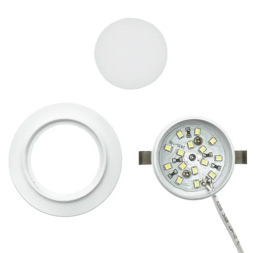 Светодиодсветильник подсветка для стола 3 Вт круглые лампы в форме шайбы