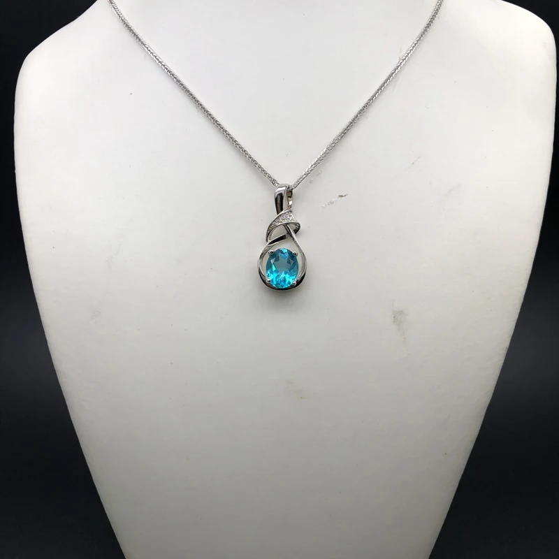 

Natural gemstone yellow tourmaline pendant paraiba topaz pendant 925 sterling silver fine jewelry for women lady girl daily wear
