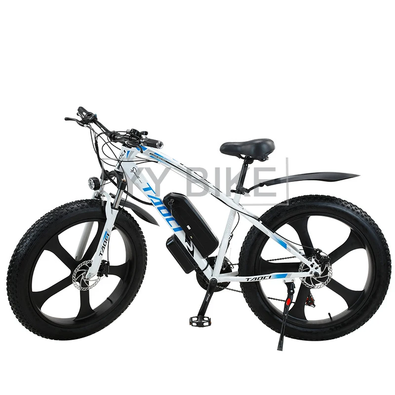 Bestellen TAOCI Erwachsenen Elektrisches Fahrrad 1000W 48V 13AH 26 Zoll Rad Aluminium Legierung Rahmen Mobilität Berg Fett Fahrrad Elektromobil E-Bike