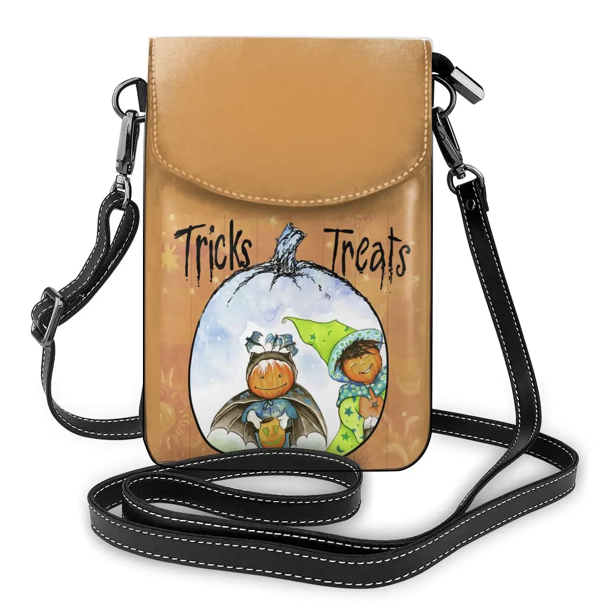 

Сумка на плечо с изображением тыквы для Хэллоуина