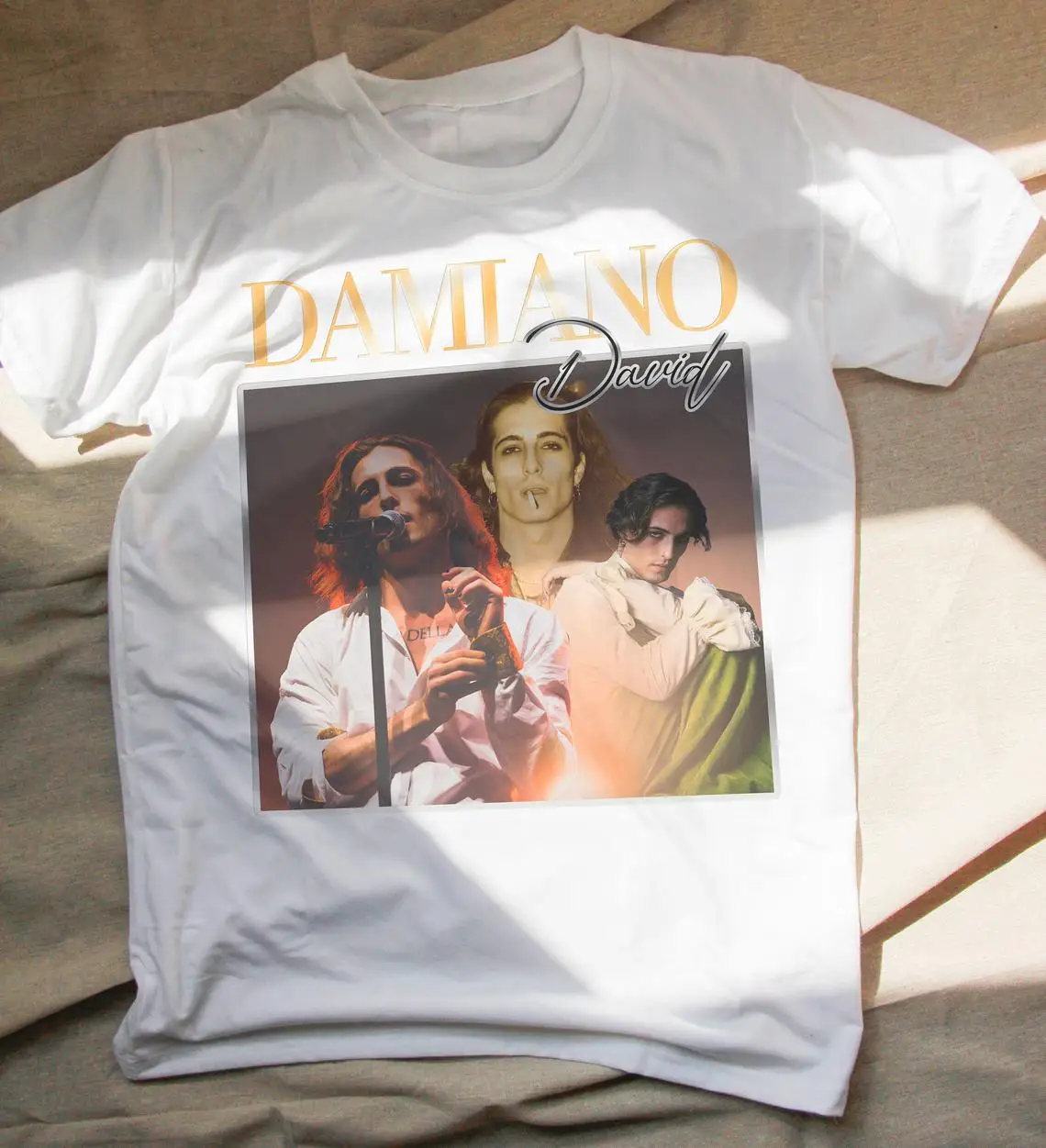 

Damiano David Maneskin T-Shirt Maneskin Fans Shirt Maneskin Zitti E Buoni T-shirt Damiano David Maneskin T-Shirt