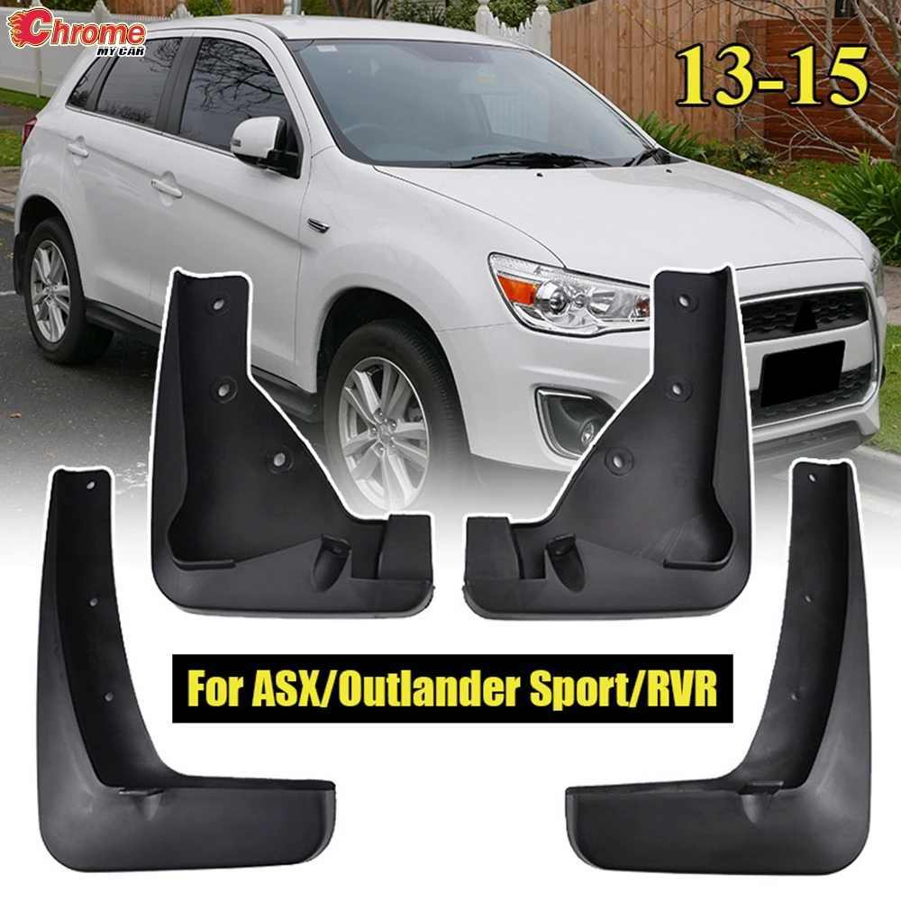 Брызговики передние и задние для Mitsubishi ASX Outlander Sport RVR 2013 2014 2015|Грязезащита| |
