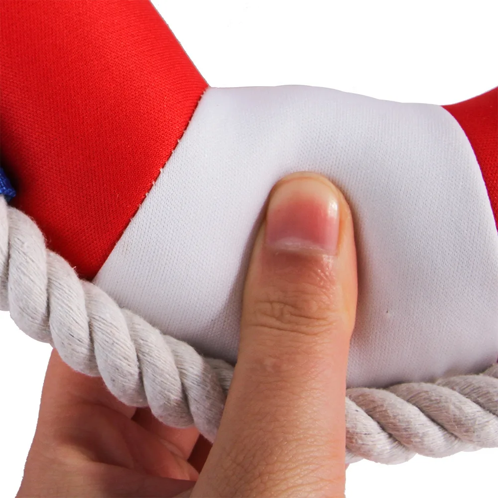 

Plush Cartoon Cute Dog Squeak Toys Puppy Dog Rope Knot Toy Pet Dog Chew Toys for Small Dogs Teeth Grinding Pet Products