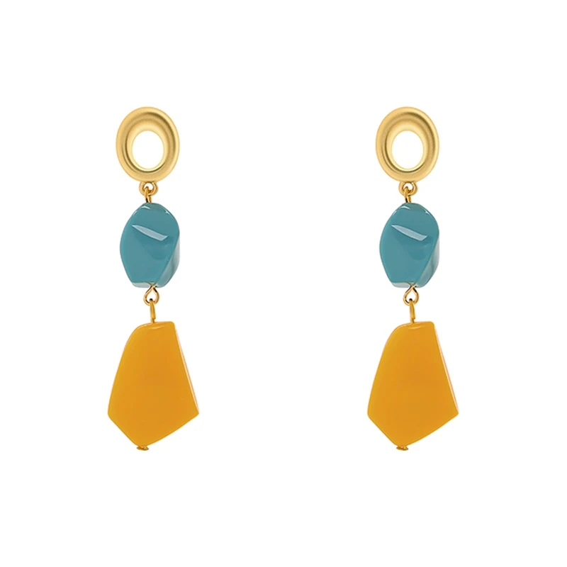 

2021 New Trendy Earrings Women's Fashion Personality All-Match Korean Atmosphere Special-Interest Earrings Internet Celebrity