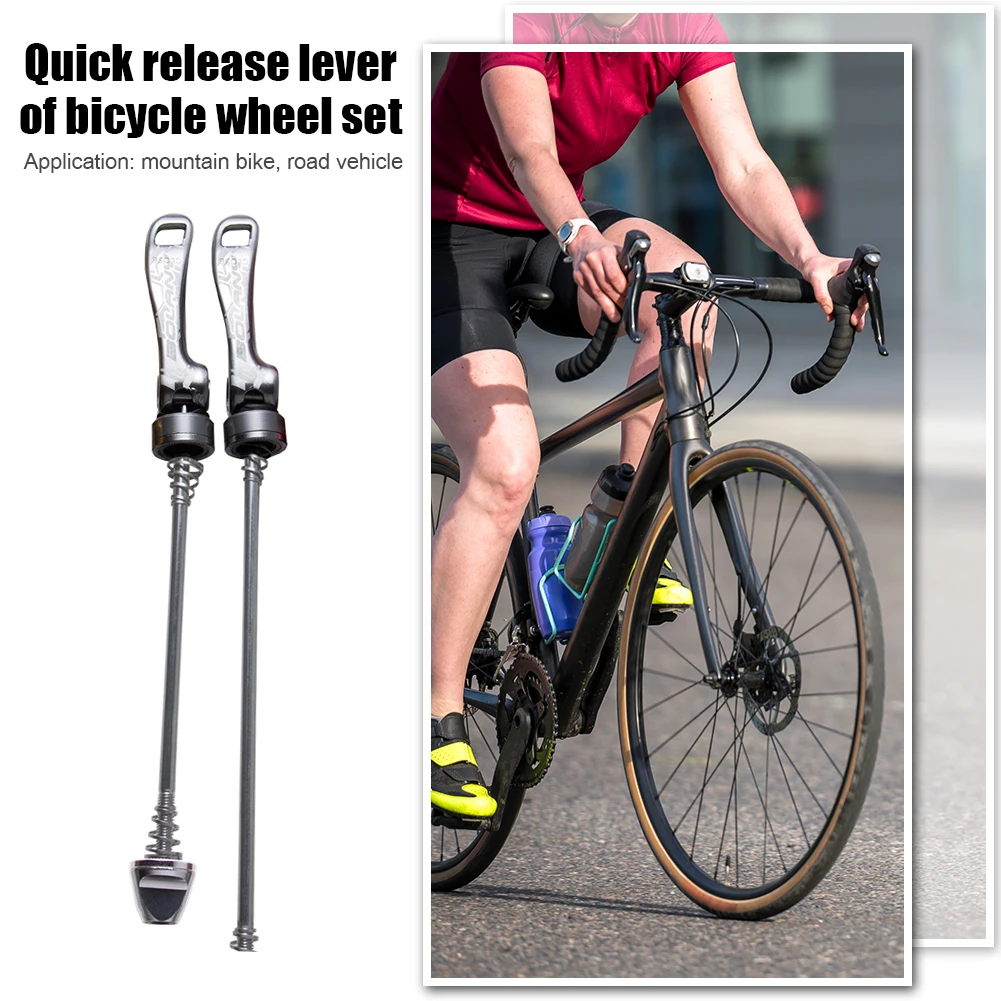 

Bicycle Quick Release Skewers Lever Road Cycling Bike Aluminum Alloy QR Mountain Bikes Skewer Lever MTB Parts Accessories