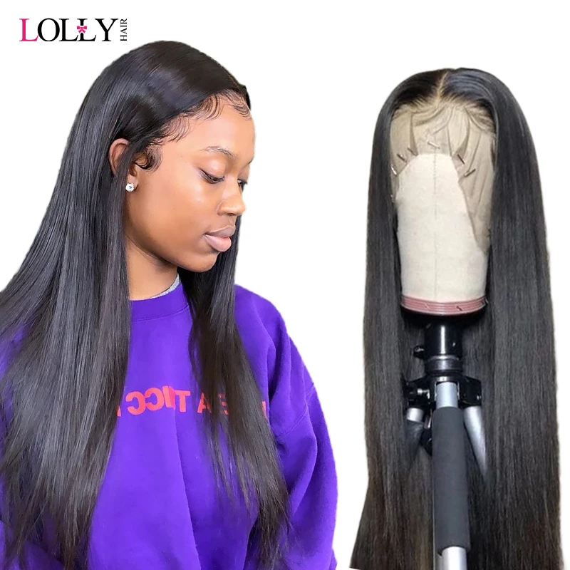 

Straight 360 Lace Frontal Wig Brazilian 13x4/13x6 Lace Front Human Hair Wigs For Black Women Remy 4x4 Closure Wig Lace Front Wig