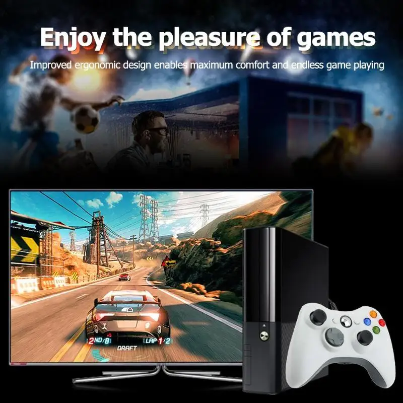 VODOOL USB проводной игровой контроллер беспроводной геймпад Bluetooth для xbox 360 джойстик ПК видео игровая подставка Joypad для xbox 360 Slim