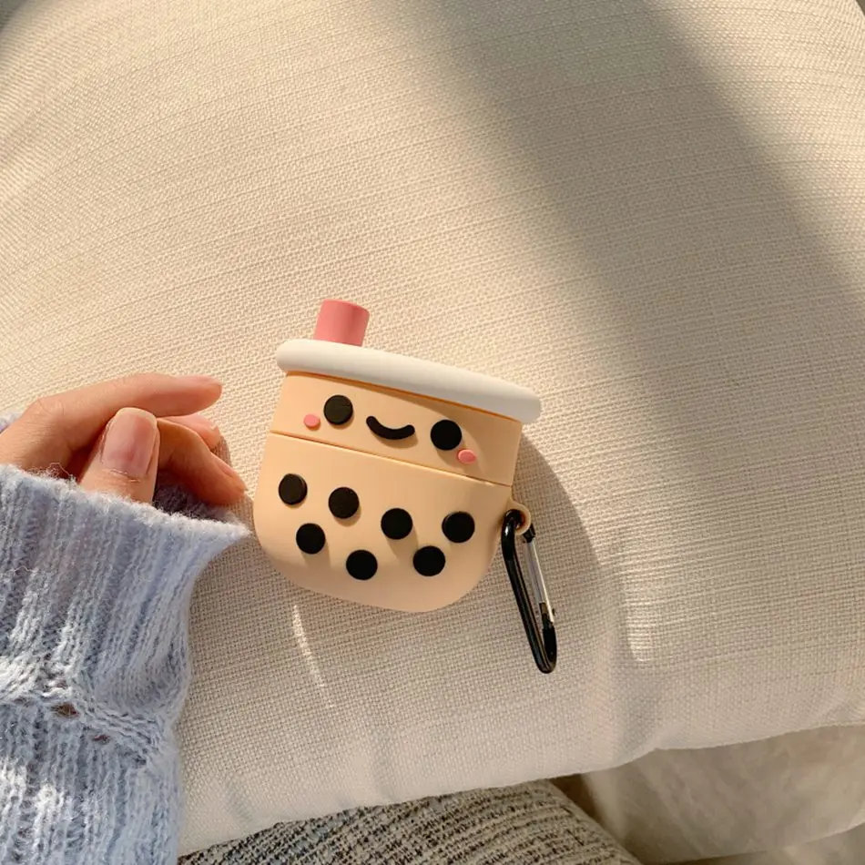 3D чехол для наушников для Airpods Pro Чехол Силиконовый Медведь Кролик поросенок Мультяшные наушники/Earpods чехол для Apple Air pods Pro 3 чехол кошка