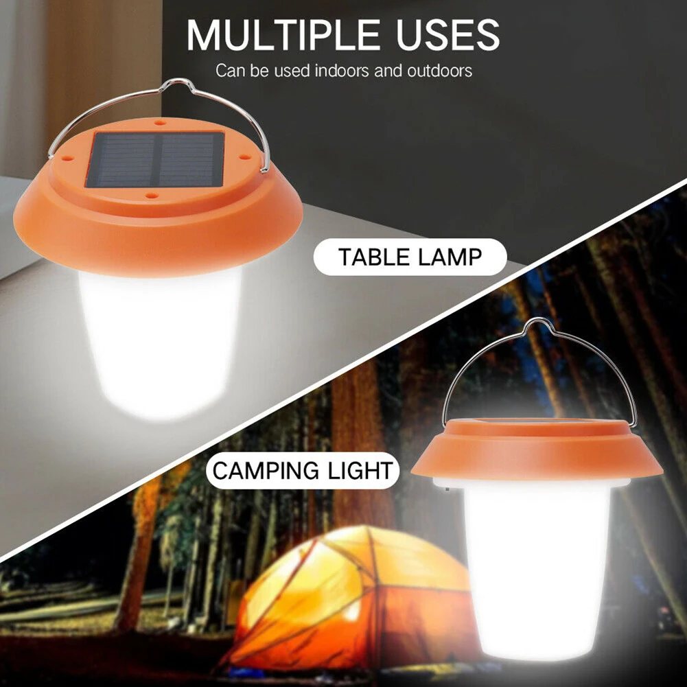 Portable Lantern Outdoor Waterproof Ultra Bright Camping USB Rechargeable Hanging Night Fishing Mini Emergency Light Solar Power |