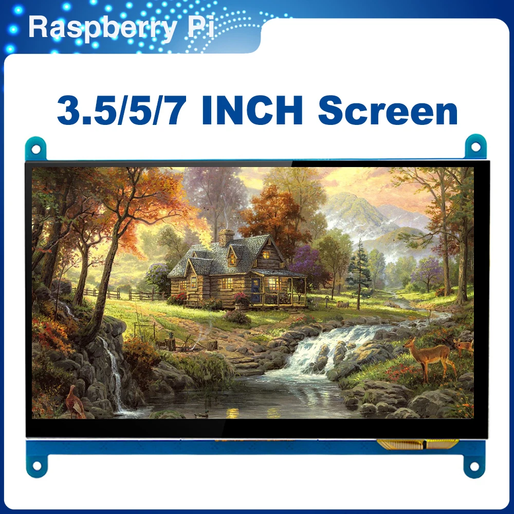 

Сенсорный ЖК-модуль itiit R58 Raspberry Pi 4 Model 3B 3B +, Резистивный/емкостный дисплей, сенсорная панель, 3,5/5/7 дюйма