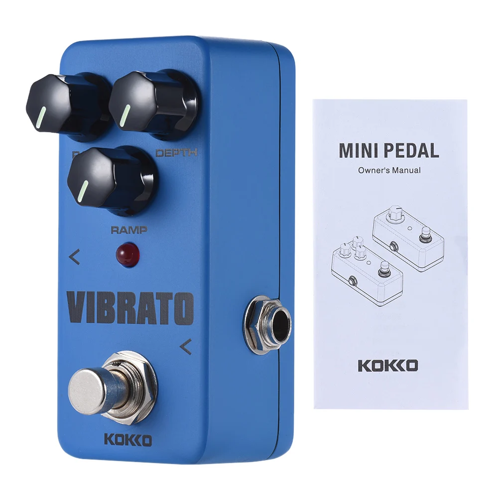 KOKKO VIBRATO Mini Tremolo педаль эффектов для электрогитары True Bypass полностью металлический