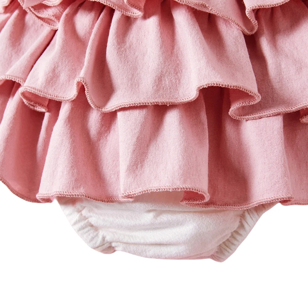 

Baby Girls Pants Newbron Girl Sweet Veneer Cake Skirt Pendulum Pants Shorts Pink 12-18m in Summer