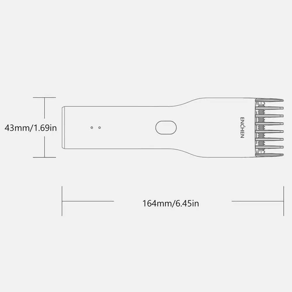 

Xiaomi Mijia Enchen Boost Men's Electric Hair Clippers Clippers Cordless Clippers Adult Razors Professional Trimmer Corner Razor
