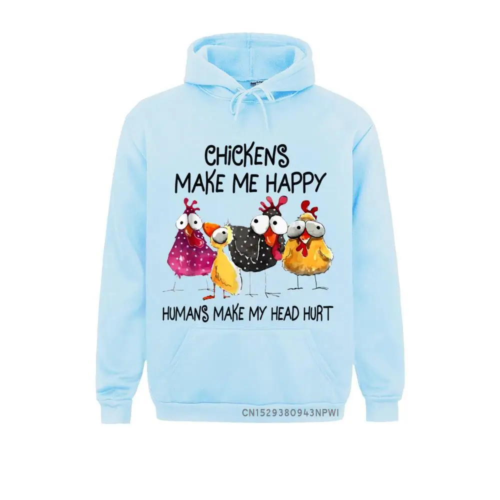 Свитшот мужской зимний цыплята делает меня счастливой | Мужская одежда