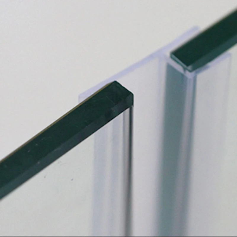 6 8 10 12mm Glass Seals Frameless Shower Door Window Balcony Screen Sealing Strip Weatherstrip Draft Stopper 1m Big h |