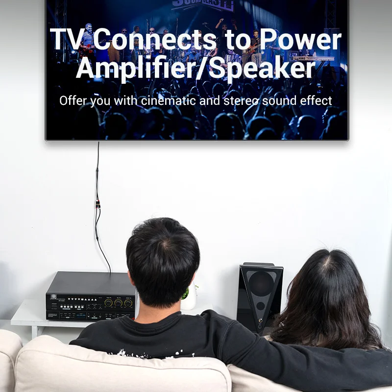 Vention 3 5 мм штекер до 2RCA гнездо AUX кабель RCA разъем сплиттер аудио Y для iPhone
