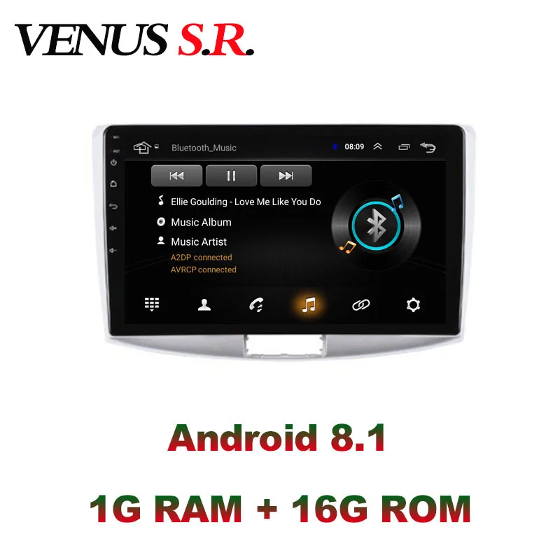 Автомобильный dvd-проигрыватель VenusSR на Android 8 1 2.5D для Volkswagen Passat B6 CC Magotan 2010-2016