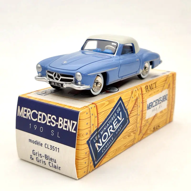 Norev 1:43 для меня ~ z 190 SL Blue CL3511 литые модели игрушек ограниченная коллекция