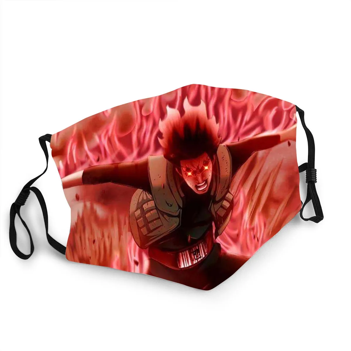 Дышащие моющиеся маски для лица с забавным принтом Наруто Учиха Саске удзумаки