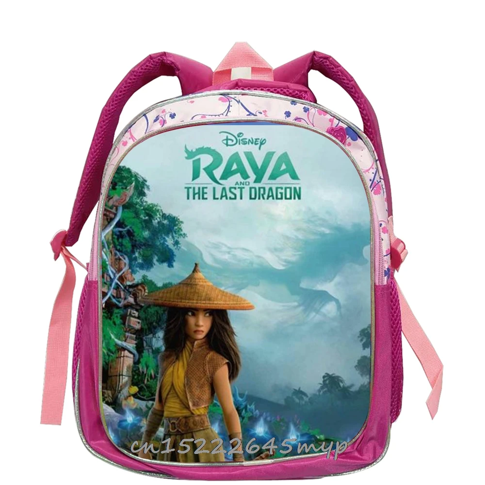 Рюкзак для мальчиков с героями мультфильмов школьный рюкзак Raya and The Last Dragon