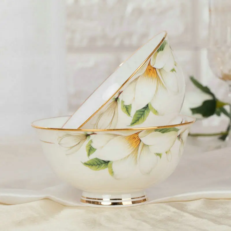 

Ceramic Bowls High Bone China Porcelain Jingdezhen Rice Bowl Ceramic Bowl Noodle Bowl Sauce Bowl Noodle Bowl Ramen Bowl Bowl
