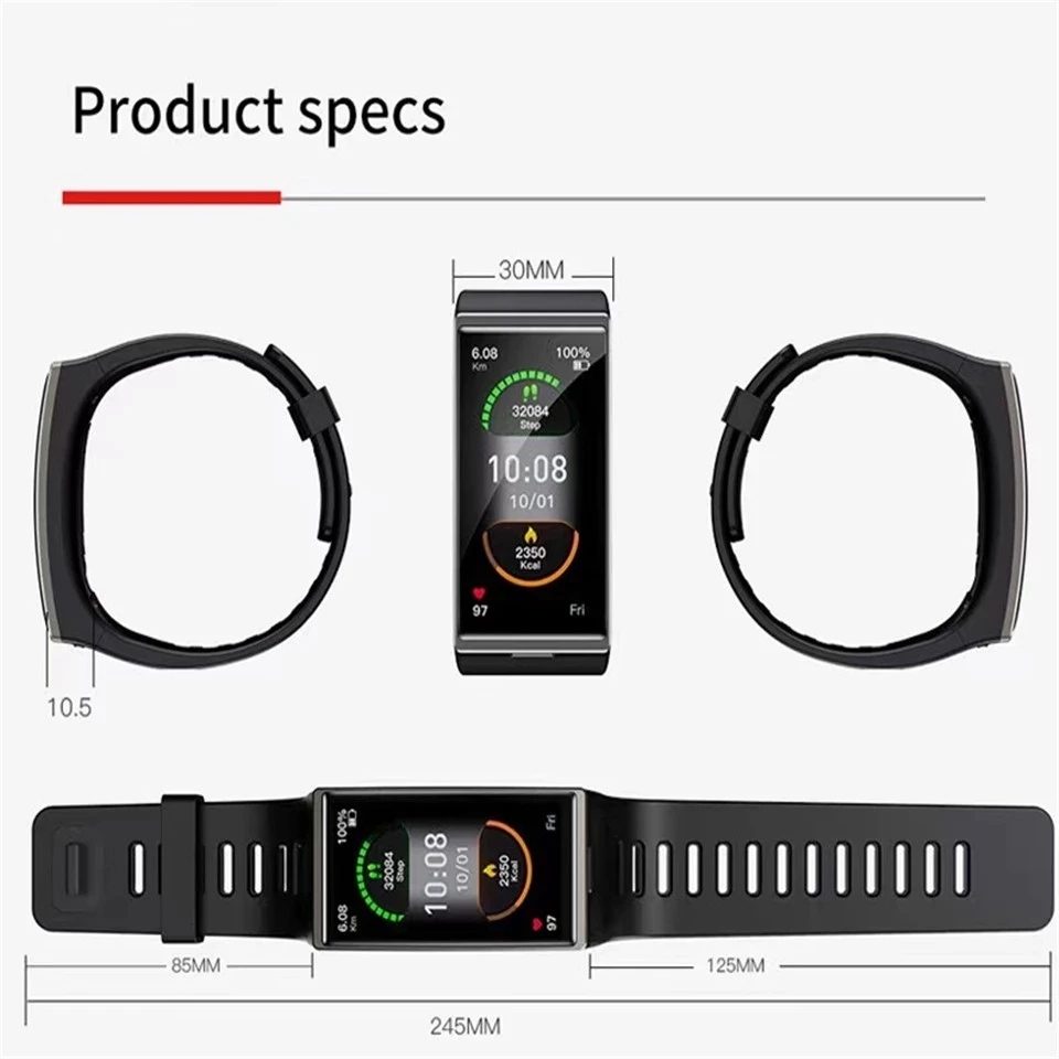 

DM12 Smart Watch Women Men IP68 Waterproof Heart Rate Blood Pressure Monitor Android IOS Sport Smartwatch Fitness Tracker