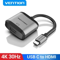 vention usb c to hdmi adapter 4k type c to hdmi vga connector cable for macbook pro huawei samsung usb type c hdmi converter