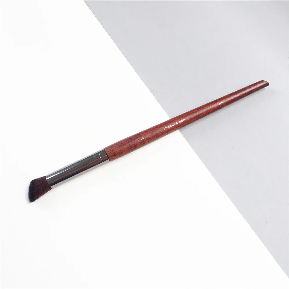 Угловая Кисть для макияжа 234 мягкие тени век в носу растушевка Контурирование