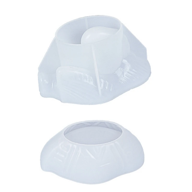 

Swan Storage Box Crystal Epoxy Resin Mold Makeup Jewelry Container Fruit Snacks Holder Case DIY Crafts Silicone Mould
