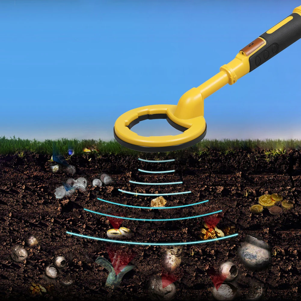 

Handheld Pinpointer Metal Detector Pinpoint Underwater Metal Finder Waterproof Hand Held Gold Detector Treasure Hunter Finder