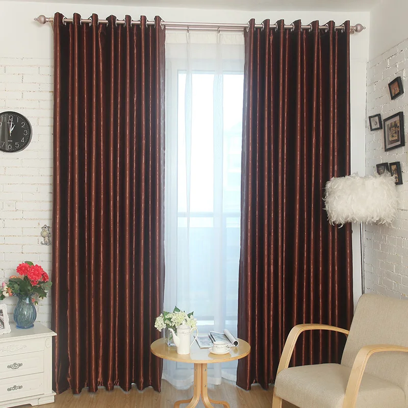 Современные роскошные занавески на окна с тиснением затемняющие s для гостиной