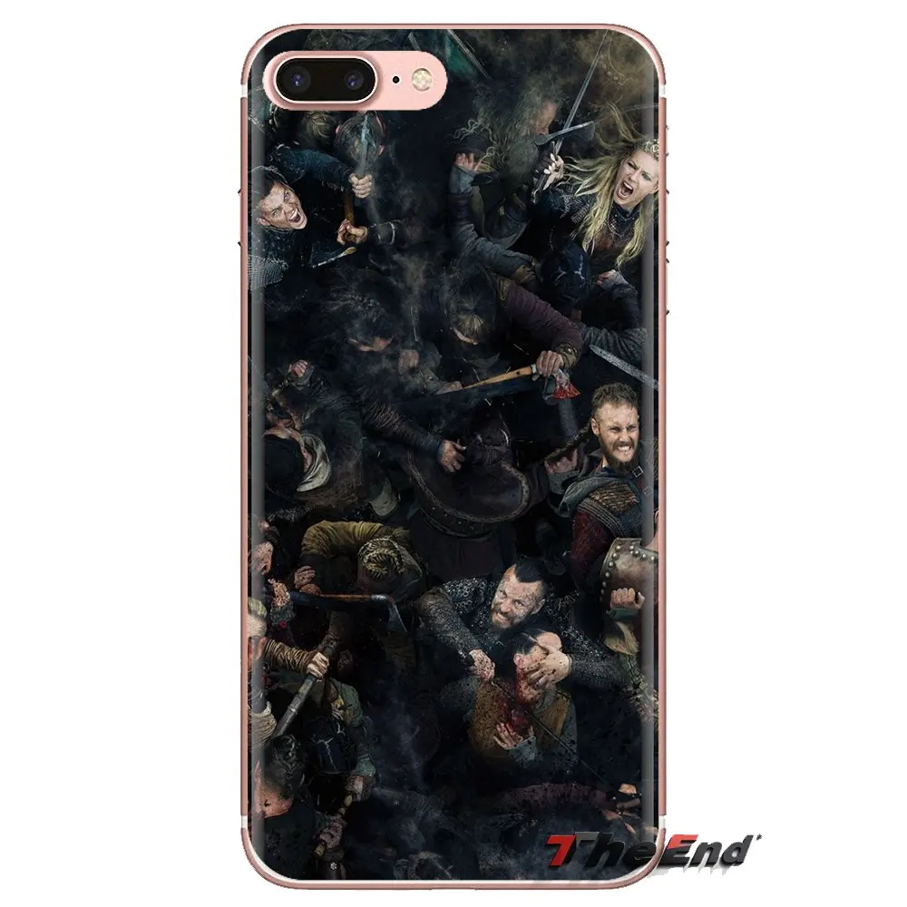 Мягкие прозрачные чехлы для iPod Touch Apple iPhone 4 4s 5 5S SE 5C 6 6S 7 8 X XR XS Plus MAX сериал викинги |