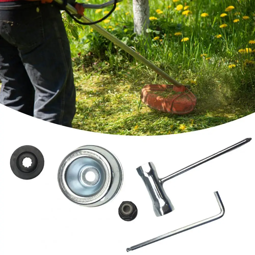 

5 шт./компл. приспособление для адаптера лезвия изящная Антивозрастная металлическая щетка резак набор для садовых инструментов