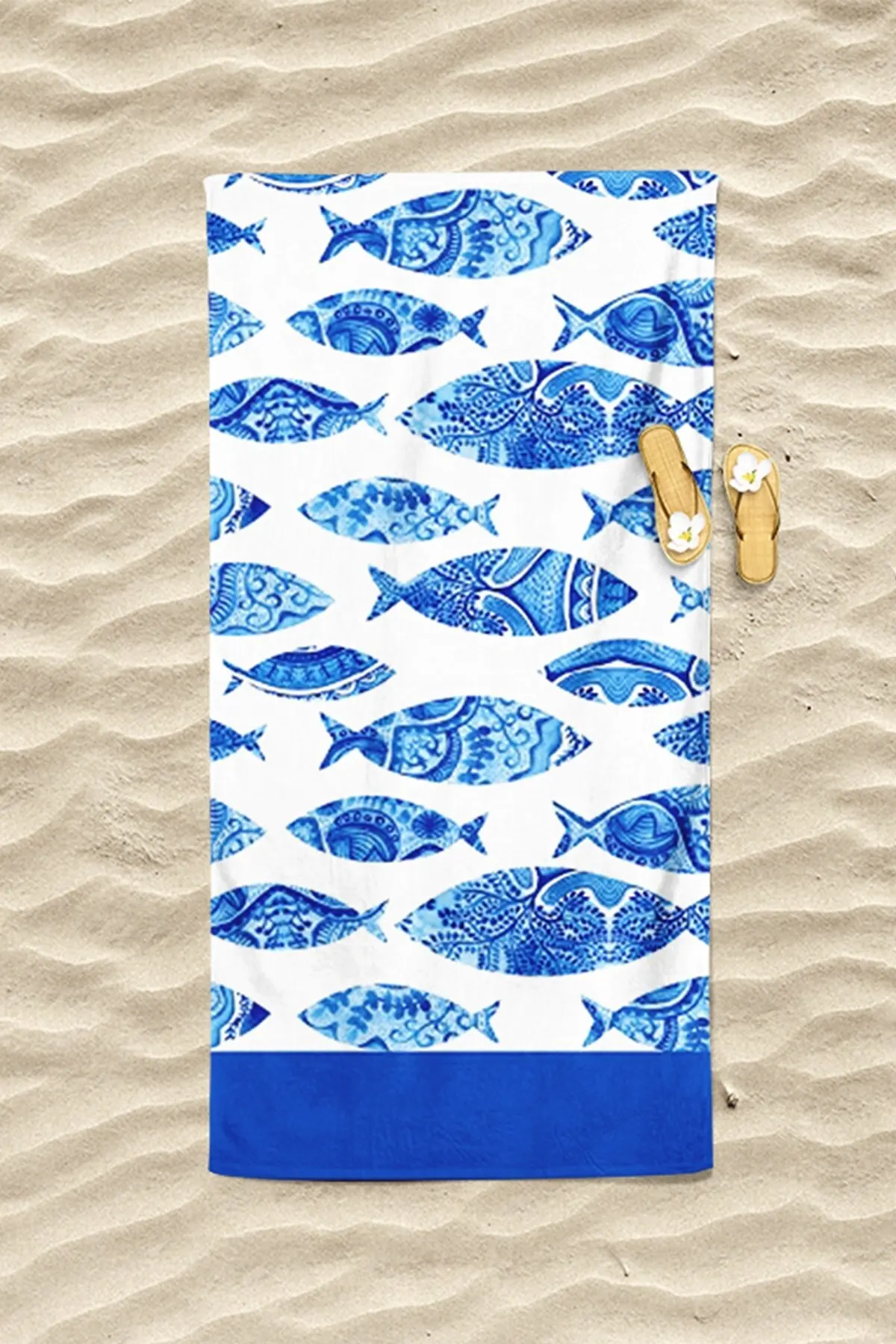 

Beach Towel Home Beach Towel Digital Printed 75x150 Cm Soft Textured Water Absorbing Quick Dry