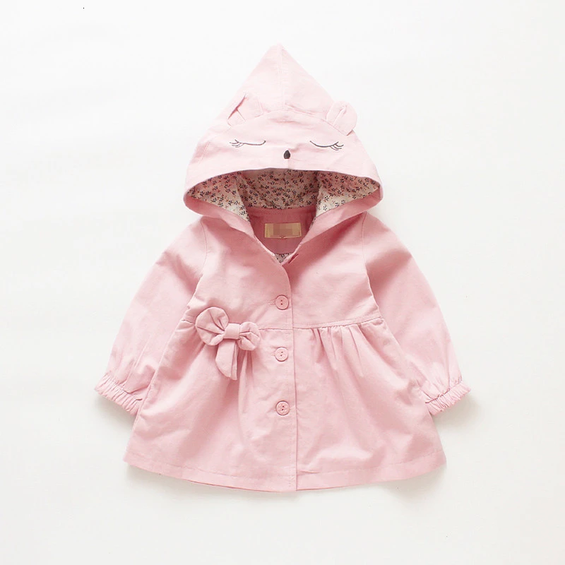 Осенние детские куртки в европейском стиле; модное manteau enfant fille; милое пальто и куртки в горошек для девочек; Casaco Menina; сезон весна - Цвет: As picture