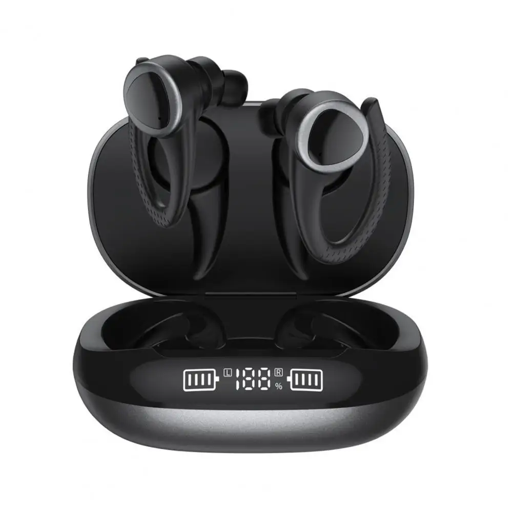 

New Wireless Headphones Bluetooth-compatible V5.0 Earphones Ear-hook Sports Headset Deep Bass Stereo Earplugs NO Delay VG-T09