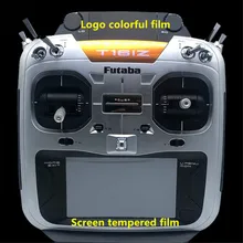 T16IZ Glass Tempered Screen Film Protector Logo Colorful Cover for Futaba 16IZ Radio Control Remote RC Transmitter Case Part