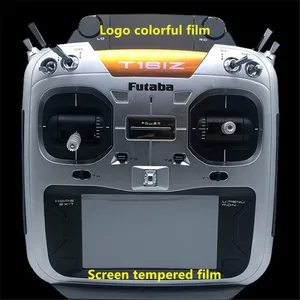 t16iz glass tempered screen film protector logo colorful cover for futaba 16iz radio control remote rc transmitter case part free global shipping