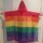 Лидер продаж, Радужный Флаг-накидка, баннер 3 Х5 футов, 150 х90 см, ЛГБТ-полиэстер, Яркая Цветная цифровая печать, дешево